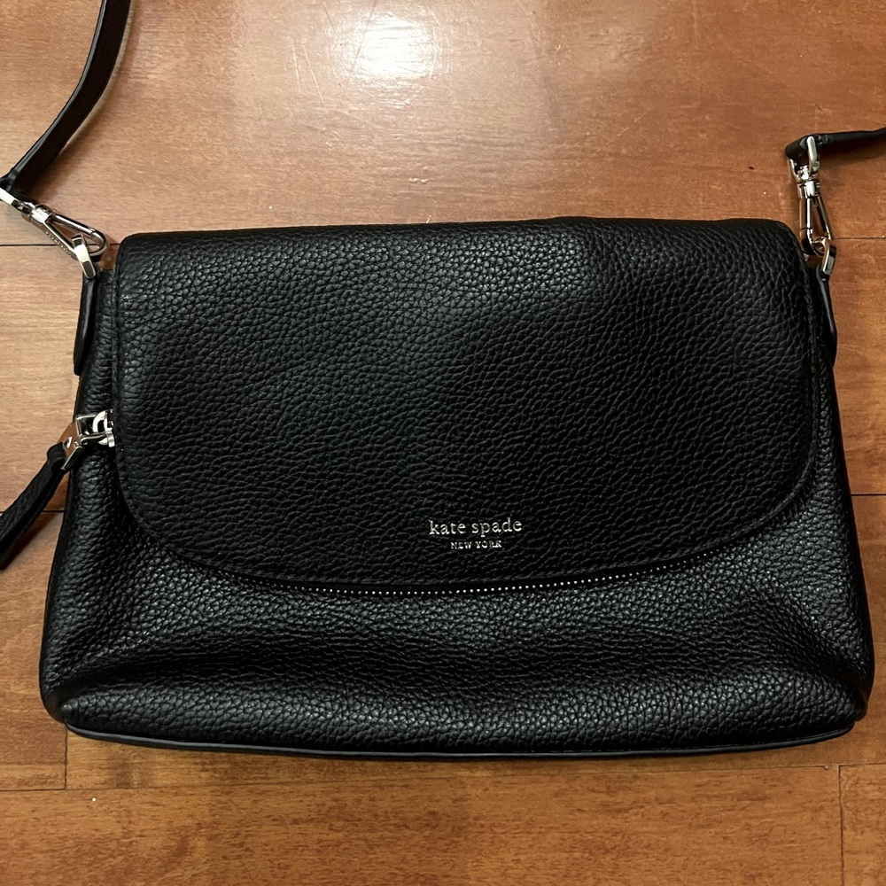 Kate spade shoulder bag & clutch in one.